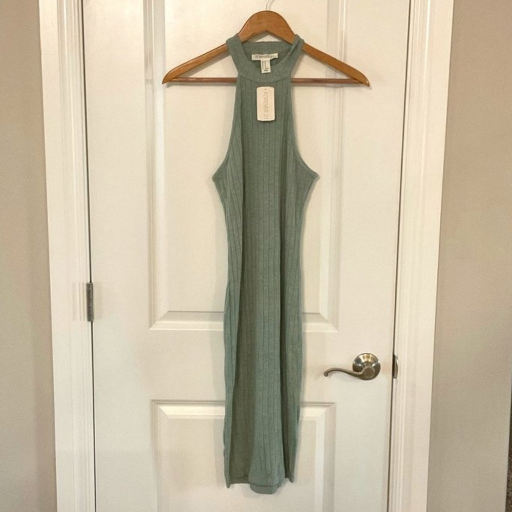 NWT Mint Ribbed Dress